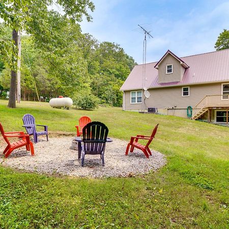 Modern Eckerty Home With Deck On Patoka Lake! Taswell 외부 사진